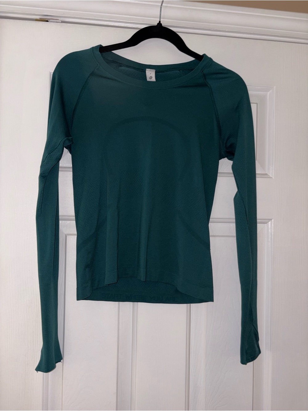 Lululemon Swiftly Tech Storm Teal Long Sleeve